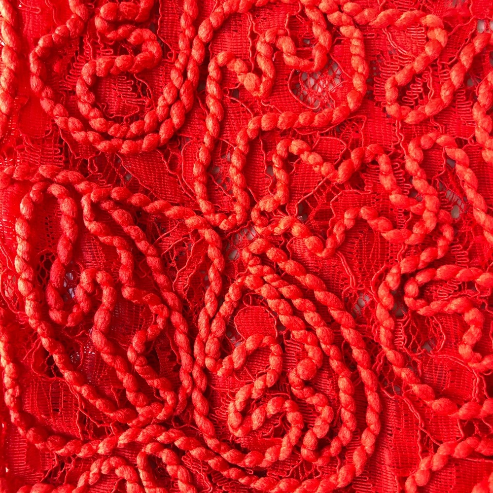 Zara Trafaluc Top Embroidered lace Size S - Picture 4 of 8
